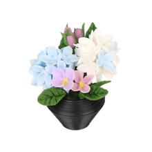 Detailed 1/12 Miniature Potted Flower Model Figure Doll House-4