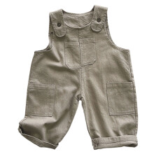 Fashionable Breathable Kids Clothing Casual Pants-Khaki 110cm