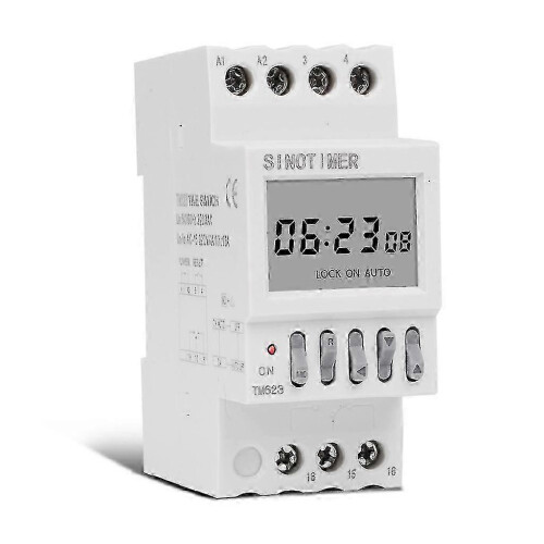 Digital Astronomical Timer Switch Indoor with Auto Clock, 220V 2