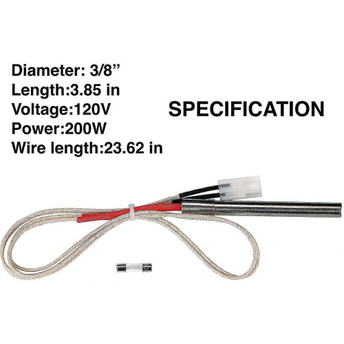 Traeger Wood Pellet Grill Hot Rod Ignitor Replacement Kit 1