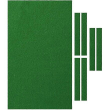 Nylon Billiards Pool Table Cloth + 6 PCS Strips, Billiard Snooker Cloth Felt for Indoor