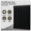 Dellonda Baridi Horizontal Traditional 2 Column Radiator 9