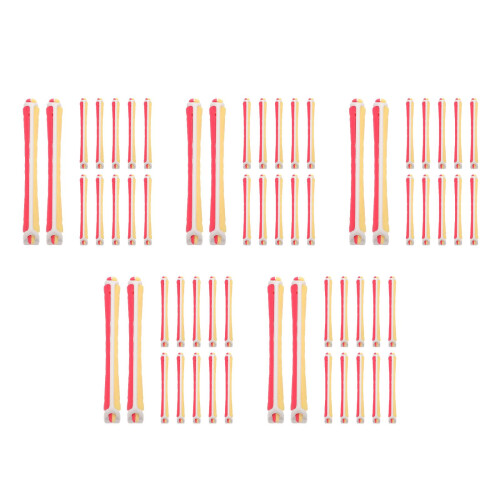 120Stk Haarwickler Set Für Locken Haarstyling Flexible Permstäbe 2