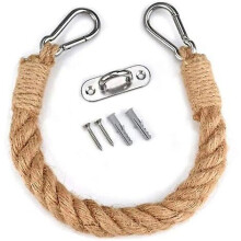 Vintage Rope Toilet Paper Holder Toilet Paper Holder Towel Holder Toilet Bathroom Decoration Industrial Rope (yellow, 1 Pc)