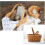Seagrass Basket,Portable Handmade Rattan Storage Container Storage Basket Houseware Storage Basket 3