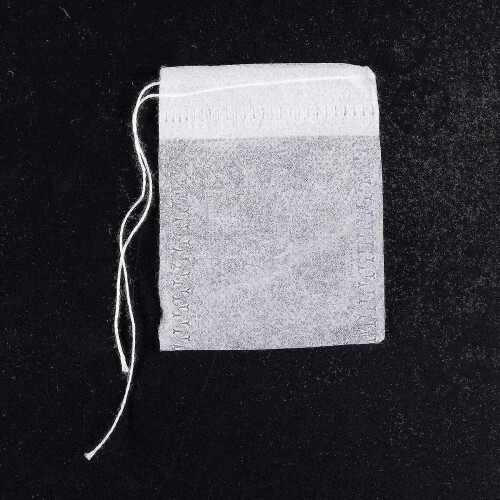 1000 Pcs Disposable Empty Tea Bag String Heat Seal Filter Paper 2