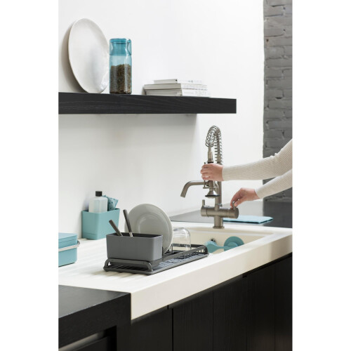 Brabantia Brabantia Dish Drying Rack, Dark Grey, Large (38.5 x 49 cm) 1