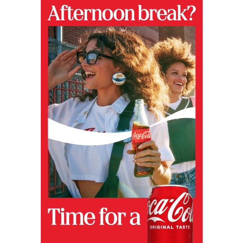 Coca-Cola Original Taste Soft Drink Cans, 24 x 330 mL 1