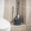 Addis Addis ComfiGrip Toilet Brush And Holder Set In Graphite 3