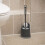 Addis Addis ComfiGrip Toilet Brush And Holder Set In Graphite 4