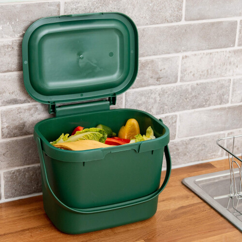 Addis Addis Everyday Kitchen Food Waste Compost Caddy Bin - 4.5 Litre 2