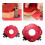 4-In-1 Arc Angle Positioning Template, Router Corner Radius Template, Corner Radius Jig Router Template, Reusable 10-25R 7