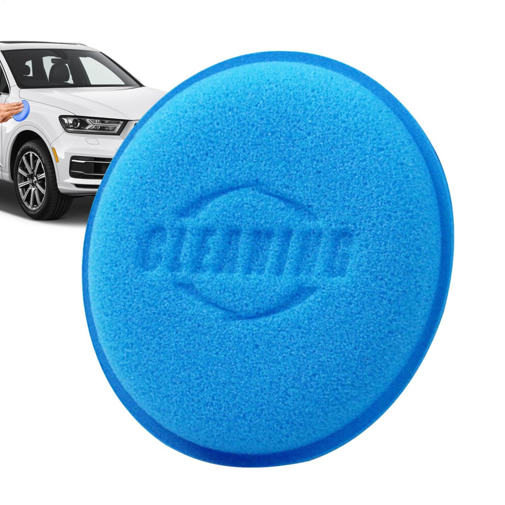 Car Wax Applicator And Detailing Foam Pad With Ergonomic Grip For Even Pressure And Smooth Polish 9073542199069