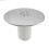 Cache-siphon de douche, cache-trou de bonde de douche 90 mm/115 mm, finition chromée 2