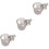 3Pièces -Gobelet Transparent En ABS Pour Poussette Bébé 4
