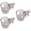 3Pièces -Gobelet Transparent En ABS Pour Poussette Bébé 6
