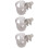3Pièces -Gobelet Transparent En ABS Pour Poussette Bébé 7