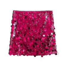 (XS, Dark pink) Sequin Sexy Skirt Bodycon Mini Skirts For Women Trendy 2024 P20250110548-Good