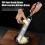 (B) 304 Stainless Steel Grater with Anti-Slip Handle Multi-Function Cheese Chocolate Lemon Zester Nutmeg 2