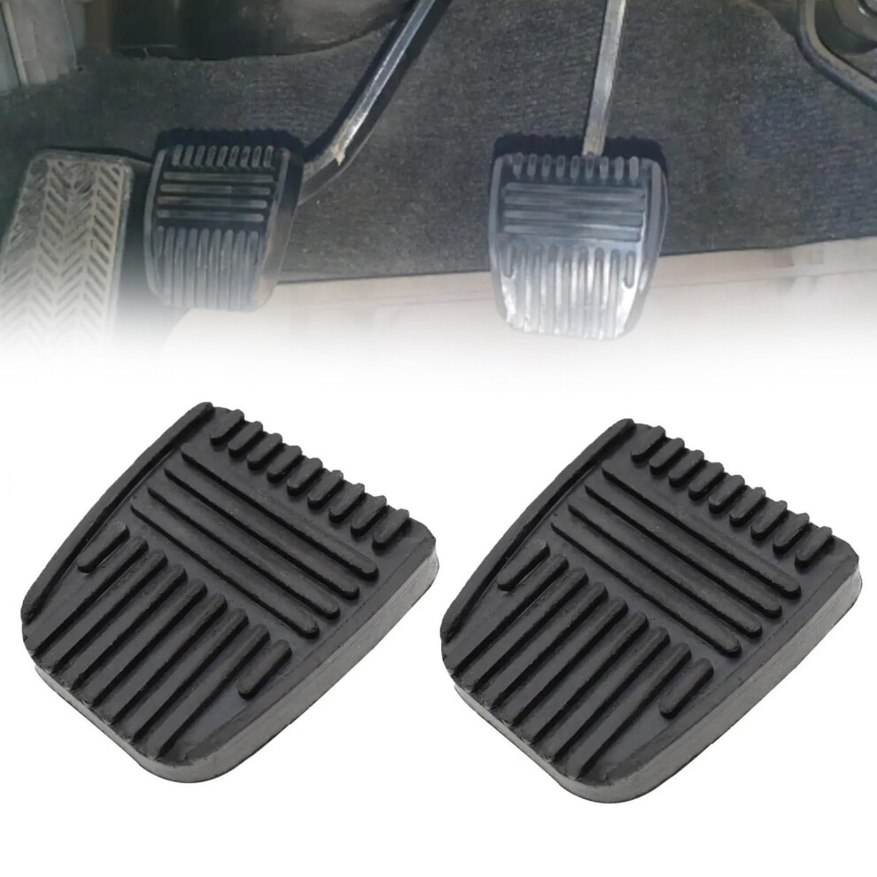 2Pcs Brake Clutch Pedal Pad Cover For Toyota Paseo 19921999 Antislip Rubber Surface Enhanced Grip 9073542199274