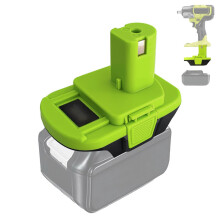 Electric Tool Battery Adapter Compatible with Ryobi 18V to Makita