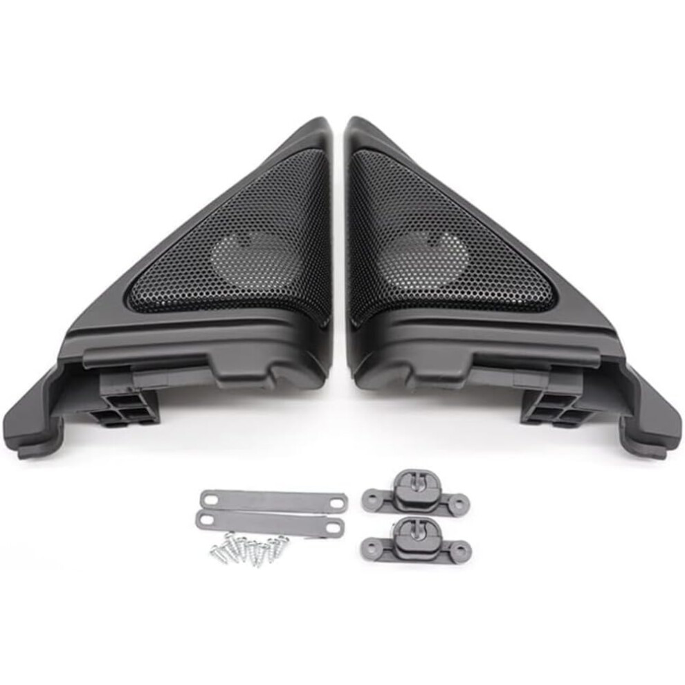 Tweeter Speaker Cover Front Door Triangle Trim 2Pcs 2018Â2021 Abs Direct Fit Dustproof For Honda Accord 9073542199373