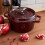 Staub 4 quart round cocotte, grenadine. 4