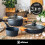 Braisogona Efficient Low Casserole Dish, 30 x 20 x 30 cm, Grey 2