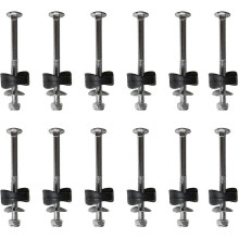 12 Pack Trampoline Spacers with Screws To Fix The Trampoline - Replacement Trampoline Accessories-Good
