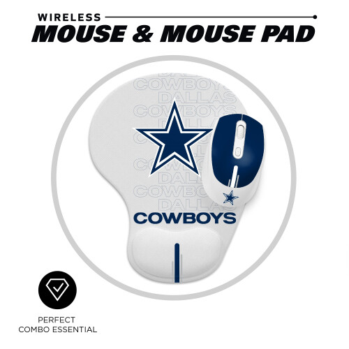 SOAR NFL Wireless Mouse and Mouse Pad, Buffalo Bills 1