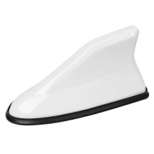 (White) For Nissan X Trail Qashqai Antenna Car Shark Fin Antena Auto Roof Radio Aerial Covers X-trail T30 T31 T32 Qashqai J10 J11 J12