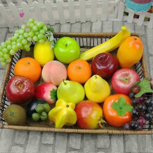 (27) Artificial Fruit Oran Lemon Like Photography Prop Home R--Good