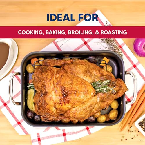 HIC Kitchen 43181 HIC Wire Roasting Baking Broiling Rack, Metal, Non-Stick 1