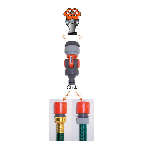 Gardena Gardena Swivel Elbow Tap Connector 2