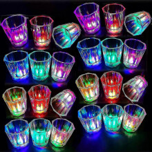 24pcs LED Light-up Shot Glasses for Glowing Party