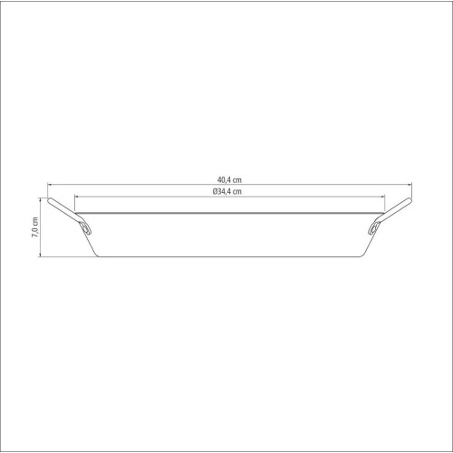 Tramontina Paella Pan with Non-Stick Coating ? 34 cm 2