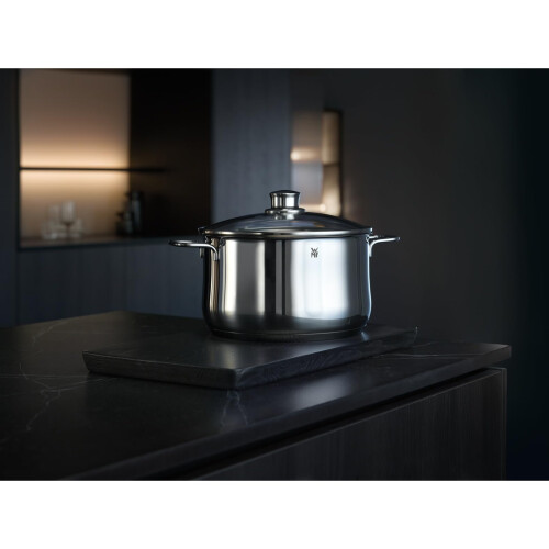WMF Diadem Plus Cromargan High Casserole, Silver, 20 cm, 3.7 Litre 1