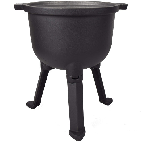 Cast Iron Cauldron Dutch Oven with Legs 4l KAWMET 2
