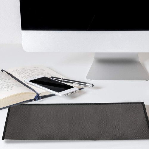 kwmobile Dust Cover Compatible with Logitech MK270 Wireless - Computer Keyboard Protector Fabric Case - Dark Grey 1