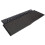 kwmobile Dust Cover Compatible with Logitech MK270 Wireless - Computer Keyboard Protector Fabric Case - Dark Grey 5