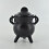 Prezents Black Cast Iron Cauldron Mini - Plain Wicca Pagan Celtic Decor, S, (40005) 2