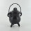 Prezents Black Cast Iron Cauldron Mini - Plain Wicca Pagan Celtic Decor, S, (40005) 4