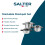 Salter Salter Stackable 3-Piece Stockpot Set ? 16/20/24 cm Stack-in Stainless Steel Cooking Pots, Nesting Design, Foldable Soft-Touch Handles, Induction 2