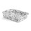 Speckled Enamel Roasting Dish, 37cm, White with Black Splatter Pattern 2
