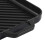 ProCook Matte Black Rectangular Cast Iron Griddle with Ridged Inner Base Enamel Coated Induction & Oven Safe Cookware - 36 x 24 x 3 cm 3