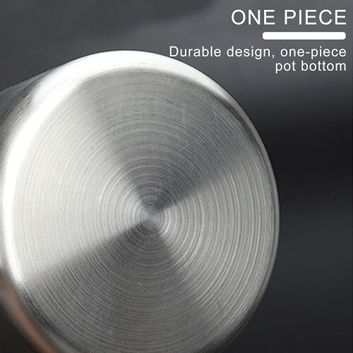 16CM Aluminium Milk Pan Wooden Handle 1