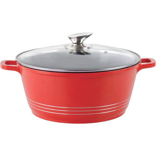 Blacstone Die-Cast Stockpot Set with Lids 5pc (Red) 2