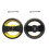 (A) Pushchair Wheels Stroller Wheels Baby Cart Pram Accessories Plastic Material-Good 1