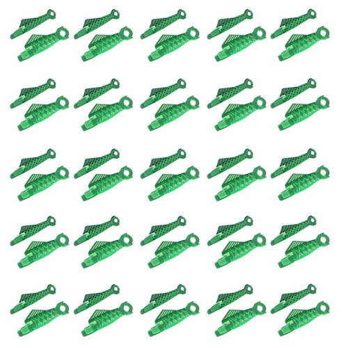 200Pcs Fish Mouth Sewing Machine Needle Threader, Quick Sewing Machine Loop Fish Type Needle Threaders(Large + Small)