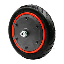 36V 350W Front Wheel Motor Hub Motor Scooter Shock Absorbing Pneumatic Tire Compatible with M365/Pro2 E-Scooter